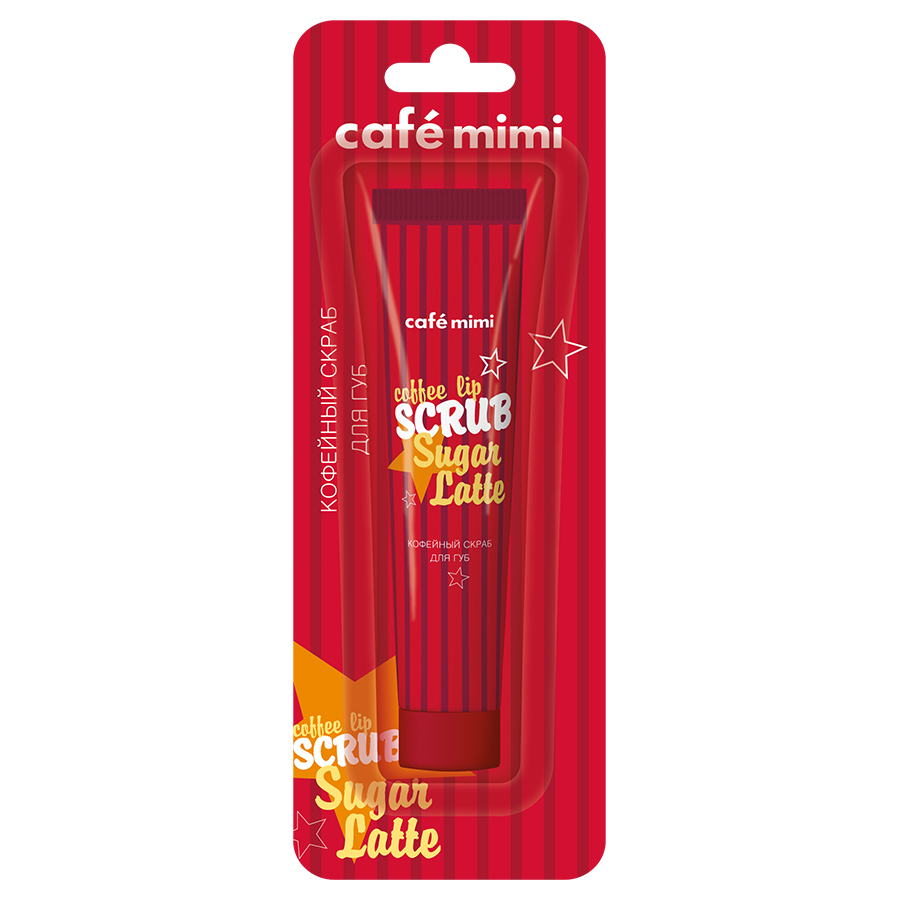 Sugar Latte Coffee Lip Scrub 15 ml - Cafe Mimi |  Περιποίηση επιδερμίδας στο Make Up Art