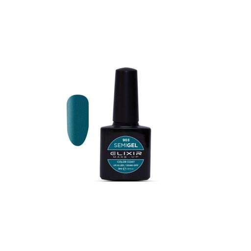 Semigel (Ημιμόνιμο βερνίκι) - #903 (Mermaid) 8ml - Elixir Make-up |  Ημιμόνιμα βερνίκια στο Make Up Art