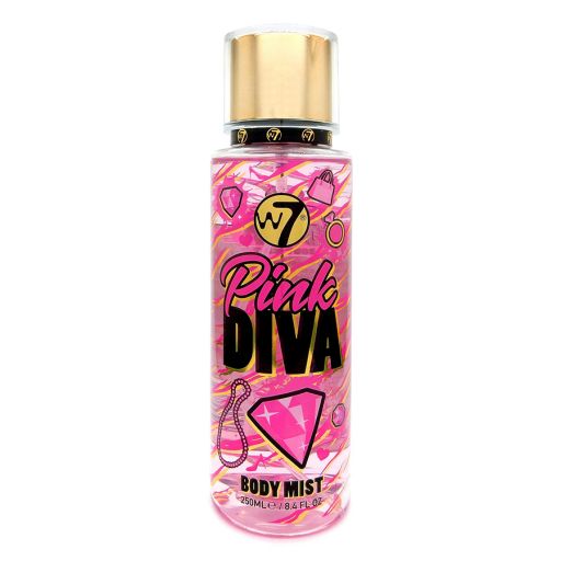 Body Mist - Pink Diva (250 ml) - W7 |  Mist  στο Make Up Art