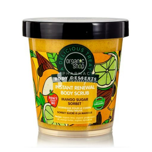 Body Desserts Mango Sugar Sorbet  450 ml - Organic Shop Natura Siberica |  Body στο Make Up Art