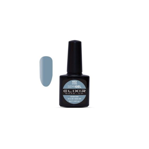 Semigel (Ημιμόνιμο βερνίκι) - #932 ( Stone) 8ml - Elixir Make-Up |  Ημιμόνιμα βερνίκια στο Make Up Art