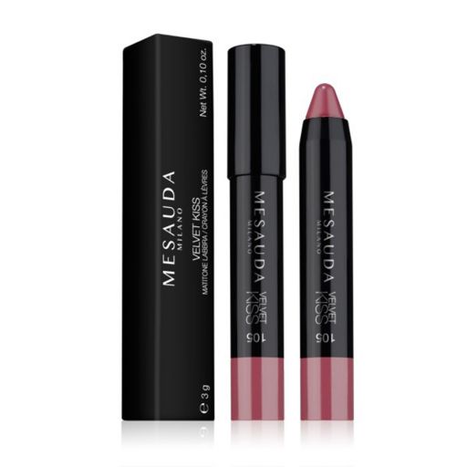 Velvet Kiss Chubby Lip Pencil 105 ( Victorian Mauve ) 3 ml -  Mesauda Milano |  Μακιγιάζ στο Make Up Art