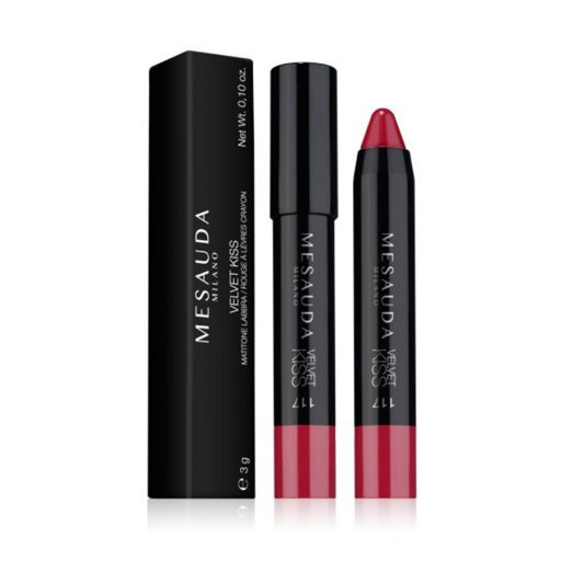 Velvet Kiss Chubby Lip Pencil 117 ( Fizzy Coral ) 3 ml -  Mesauda Milano |  Μακιγιάζ στο Make Up Art