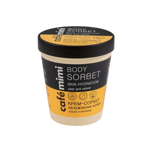 Cream Sorbet Skin Moisturize the skin Pear and Vetiver 220 ml - Cafe Mimi |  Περιποίηση επιδερμίδας στο Make Up Art