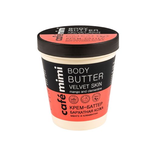 Cream Butter Velvet skin Mango and Clementine 220 ml - Cafe Mimi |  Περιποίηση επιδερμίδας στο Make Up Art