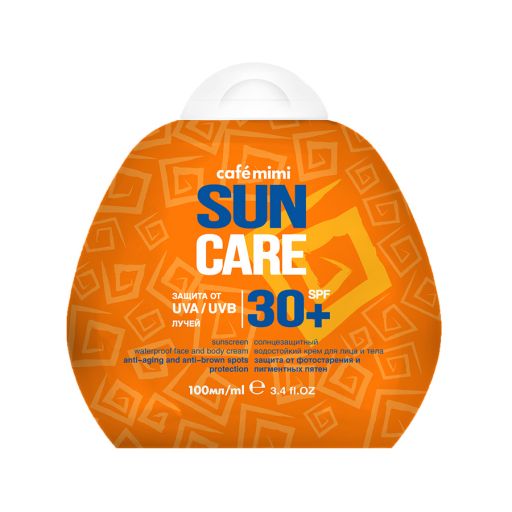 Sun Care Sunscreen 30+ SPF 100 ml  - Cafe Mimi |  Σώμα στο Make Up Art
