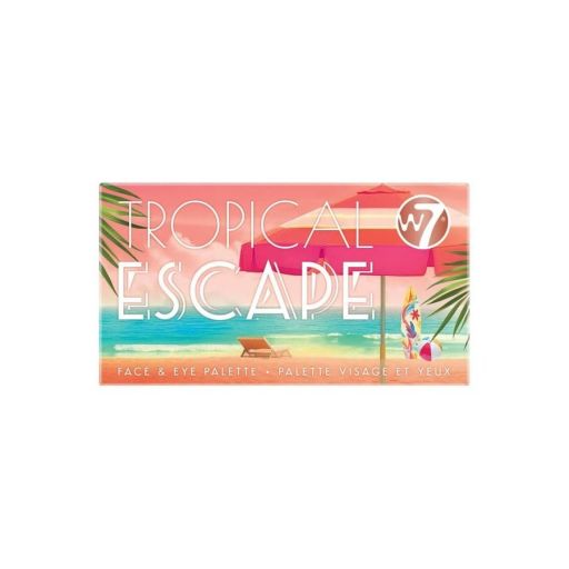 Tropical Escape Face And Eye Palette Bronze bliss M\D - W7 |  Παλέτες στο Make Up Art